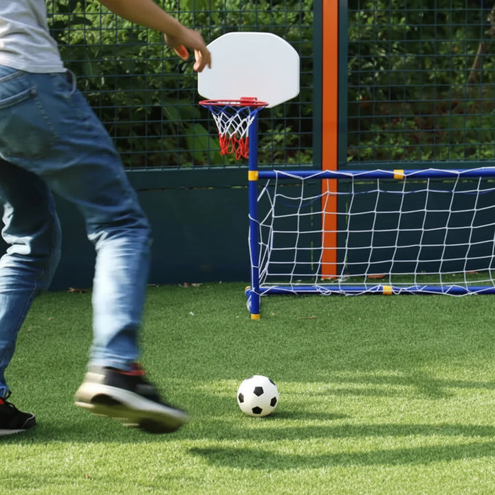Sports Toy Set Soccer and Basketball Games Outdoor Fun - Image 4