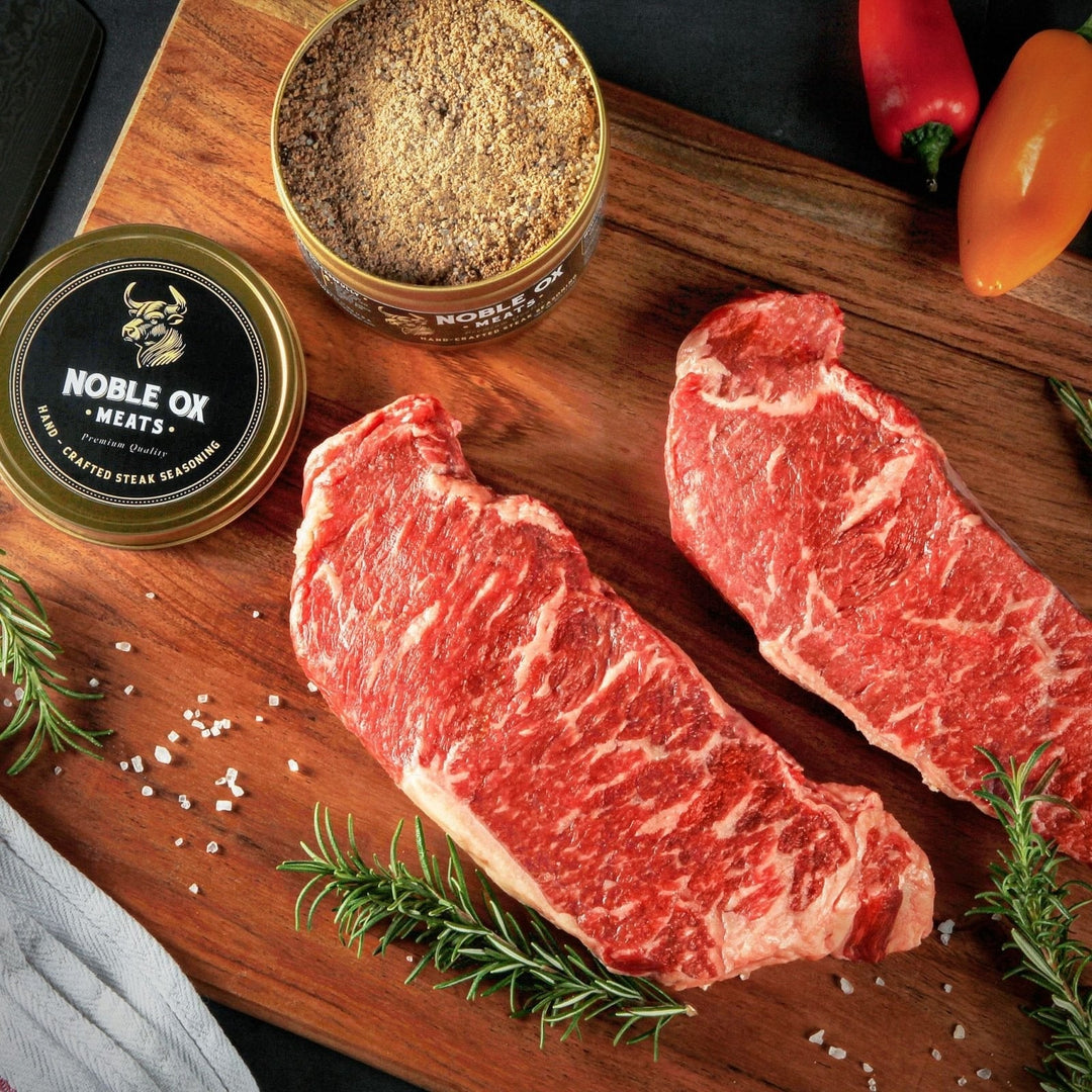 Steak Seasoning For Burger & Meat Rub Handcrafted Blend In Gold Black Tin - Image 2