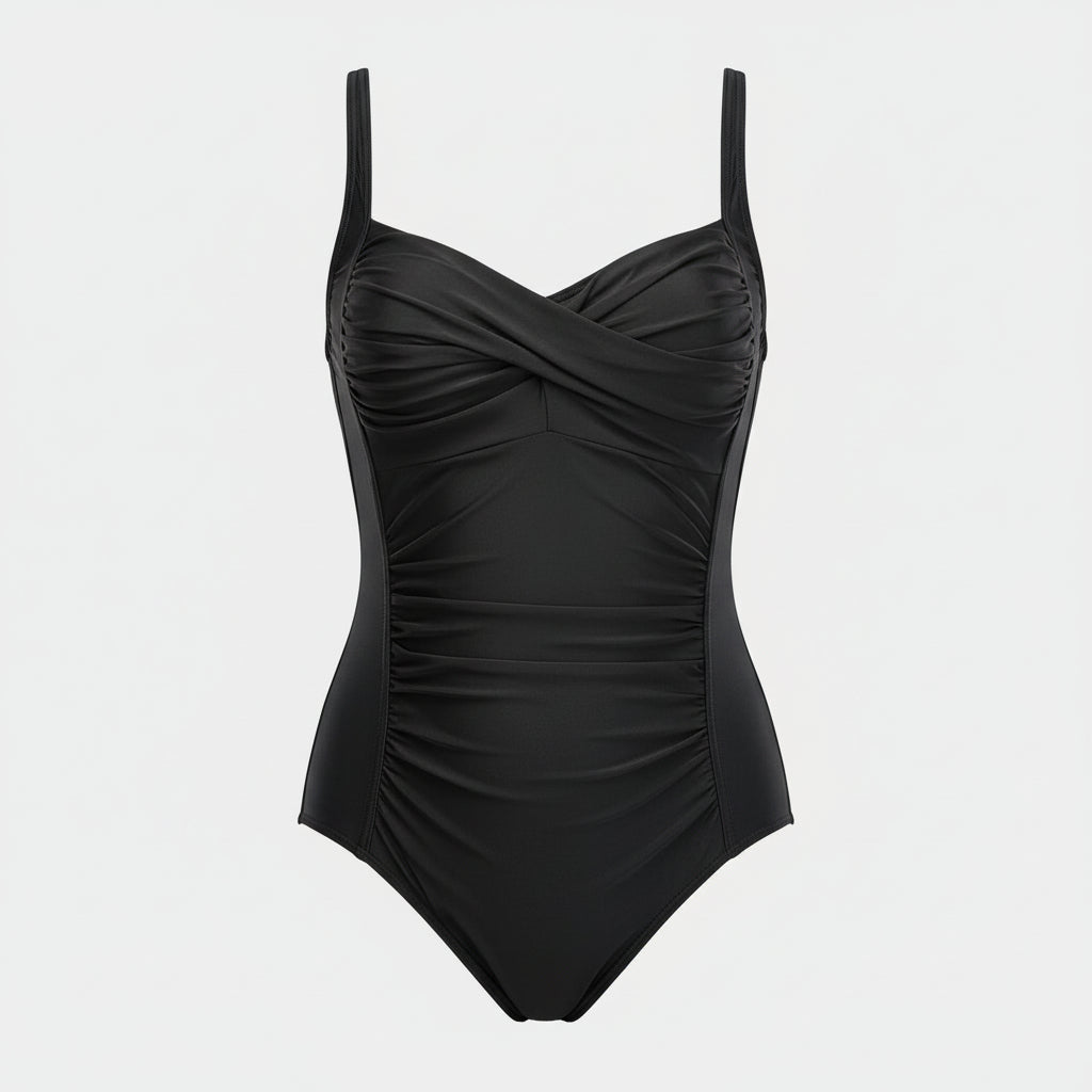 Badeanzug Damen Bauchkontrolle Push Up Figurformend