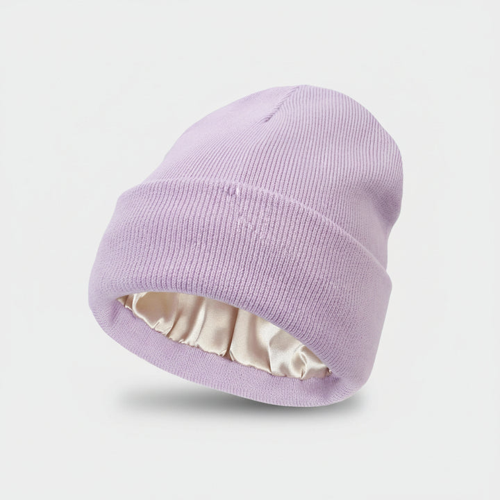 Hiking Beanie Hat Womens Warm Knit Soft Stretch Winter Cap