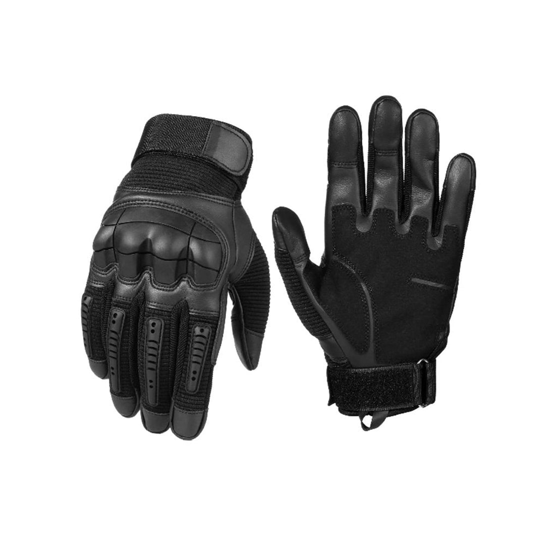 Tactical Gloves Heavy Duty Knuckle Protection Work Riding Military With Reinforced Fingers And Hook-and-Loop Wrist Closure - Image 5