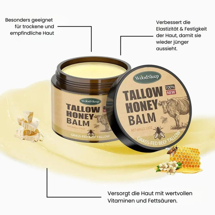 Tallow Honey Balm With Grass-Fed Beef For Natural Skin Care And Moisturizing - Image 6
