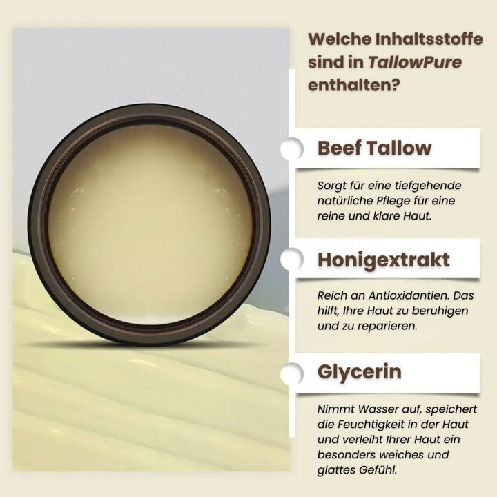 Tallow Honey Balm With Grass-Fed Beef For Natural Skin Care And Moisturizing - Image 5