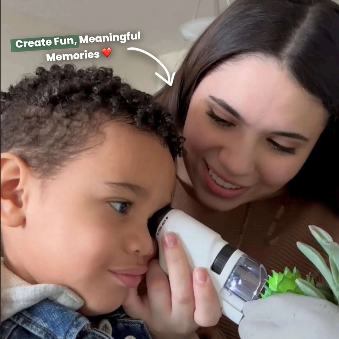 Kids Microscope Outdoor Nature Exploration Science Toy Learning