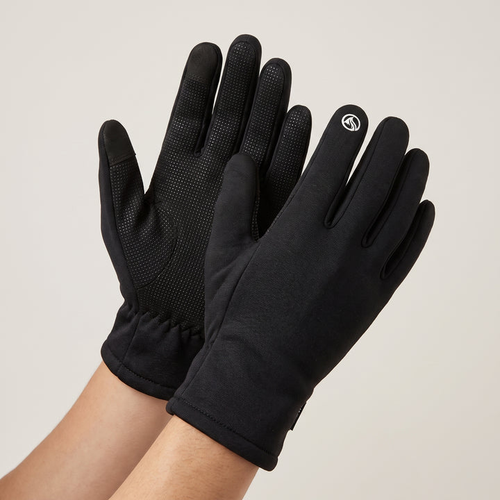 Thermal Gloves Winter Warm Touch Screen Cycling Soft Velvet Lining Full Finger Unisex - hero