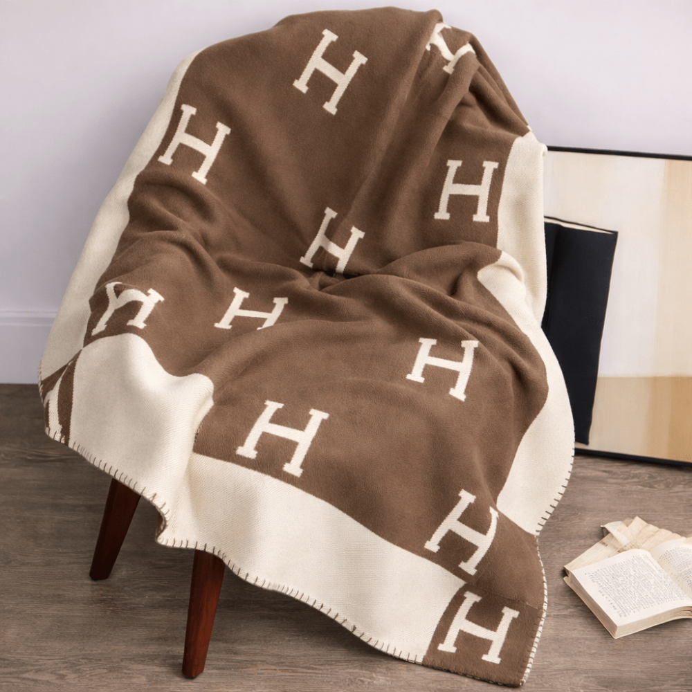 Throw Blanket Soft Cozy Blanket Decorative Draped Wrap - Image 8