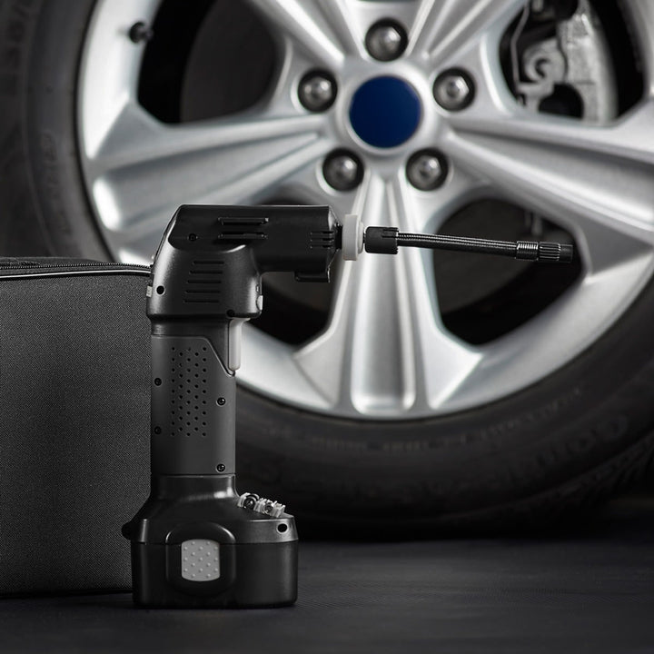 Tire Inflator Portable Air Compressor Car With Detachable Battery Pack Charger - Image 7