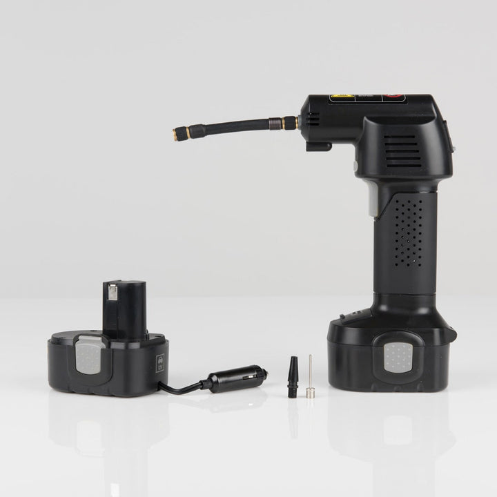 Tire Inflator Portable Air Compressor Car With Detachable Battery Pack Charger - Image 2