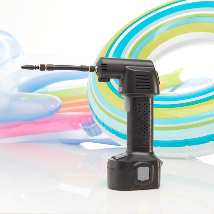 Tire Inflator Portable Air Compressor Car With Detachable Battery Pack Charger - Image 3