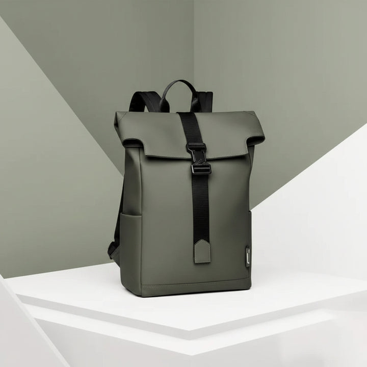 Travel Backpack Waterproof Laptop Backpack Roll-Top Safety - Image 8