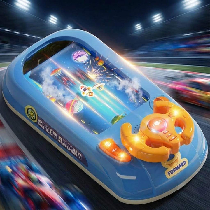 Kids Racing Game Toy Interactive Steering Wheel Driving Challenge