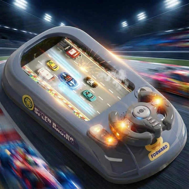 Kids Racing Game Toy Interactive Steering Wheel Driving Challenge