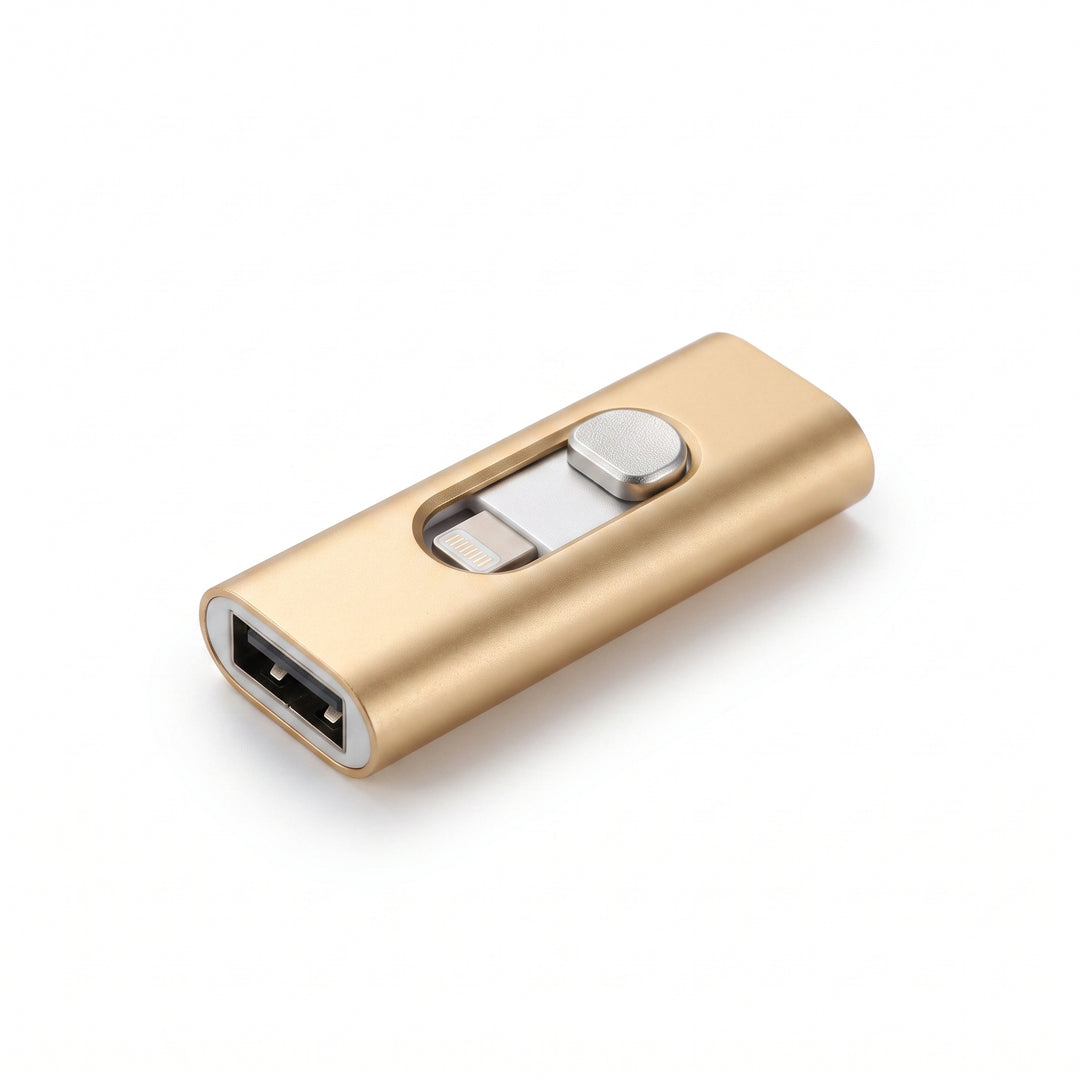 Usb Flash Drive Iphone Lightning Memory Stick External Storage Photo Video - Image 4