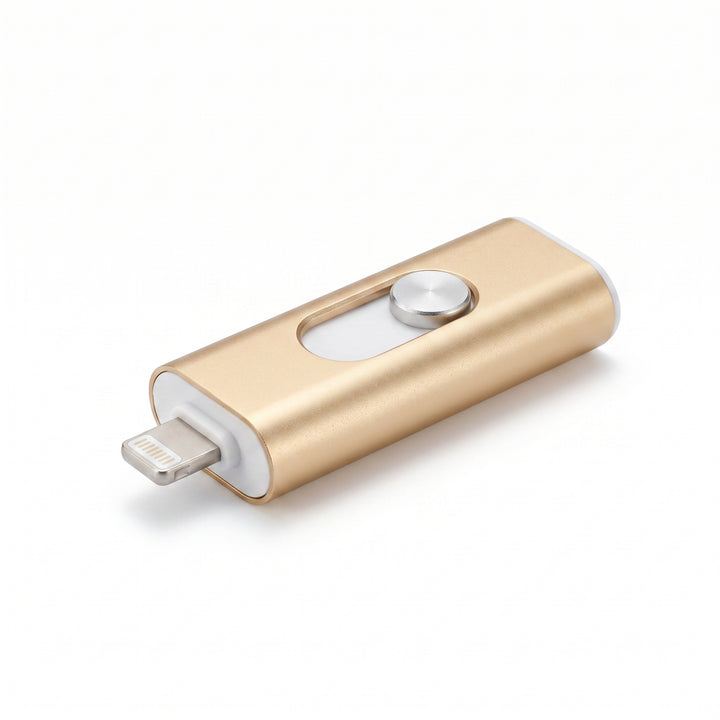 Usb Flash Drive Iphone Lightning Memory Stick External Storage Photo Video - Image 7