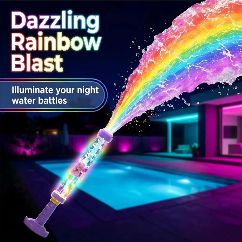 Water Gun Blaster Toy LED Light-Up Fun - Image 3