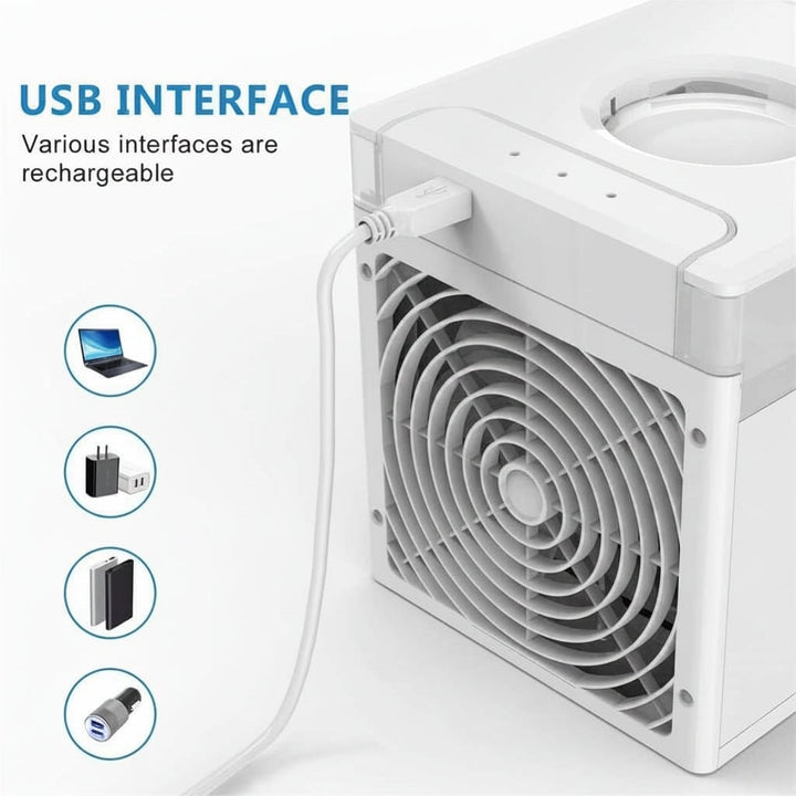 Water Tank Portable Air Conditioner Energy Efficient Compact - Image 4