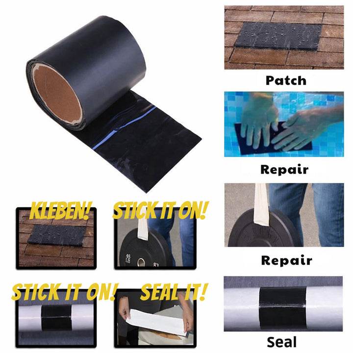 Waterproof Repair Tape For Roof And Pipe Leaks With Strong Adhesive Sealant For Household Sealing - Image 3