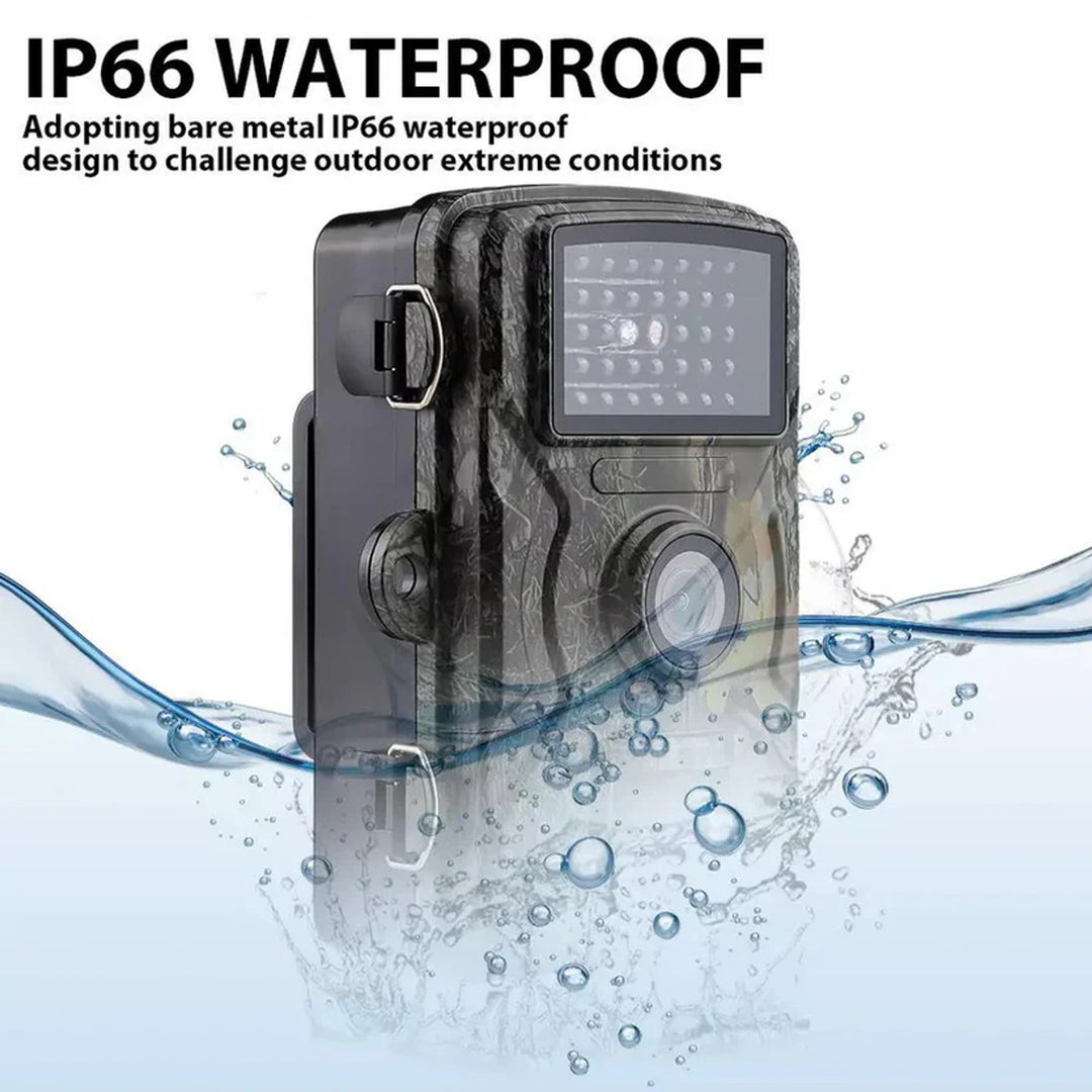 Wildlife Camera Trail Outdoor Water Resistant Plastic Camouflage Game Hunting Monitoring - Image 9