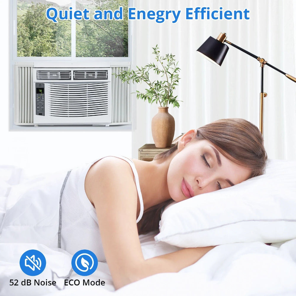 Window Ac Unit Air Conditioner Energy Efficient Compact - Image 2