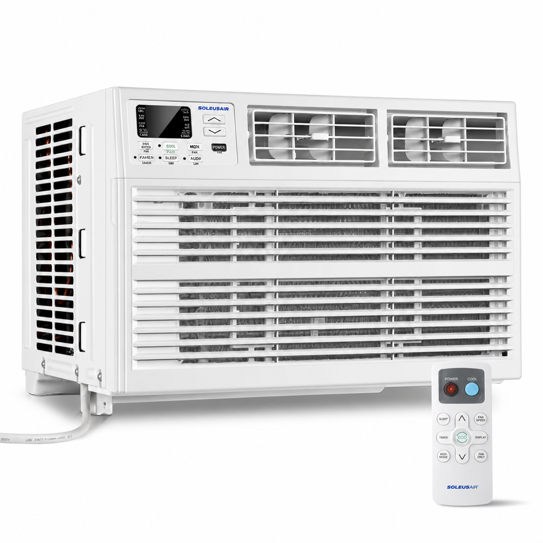 Condizionatore d'Aria Finestra Unità AC Compatto ed Efficiente Energeticamente