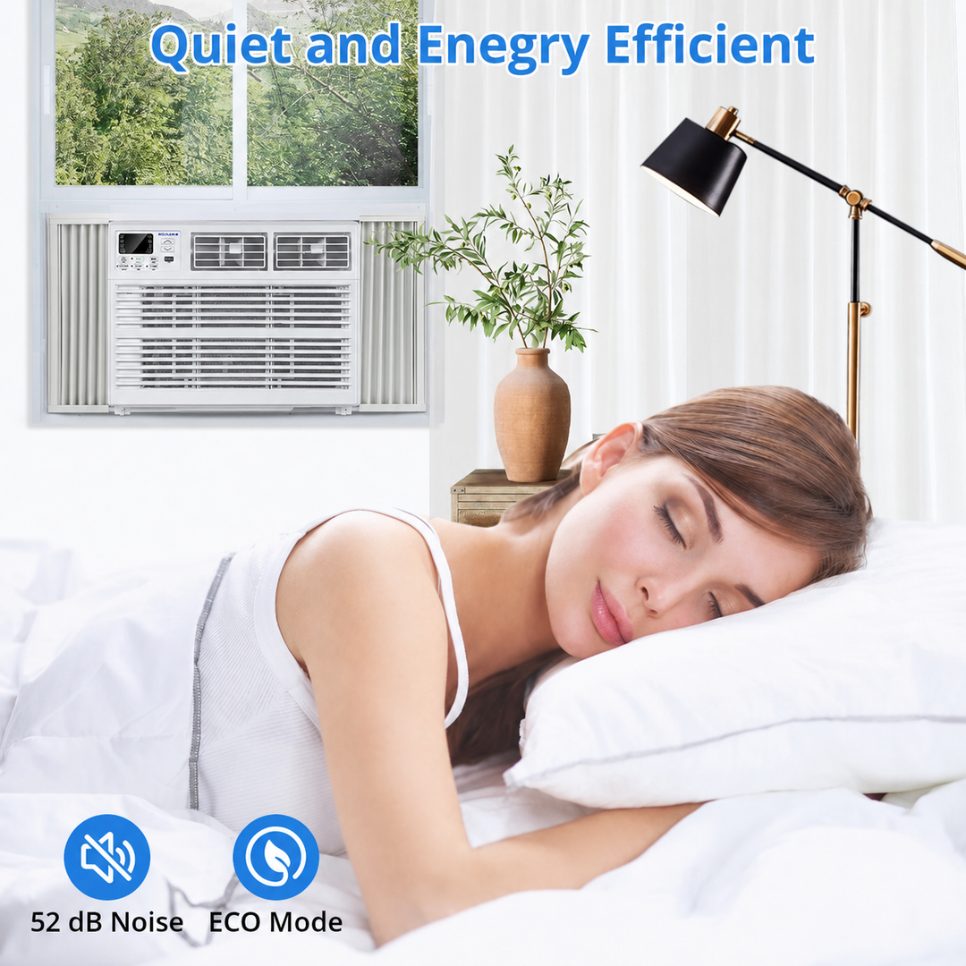 Condizionatore d'Aria Finestra Unità AC Compatto ed Efficiente Energeticamente