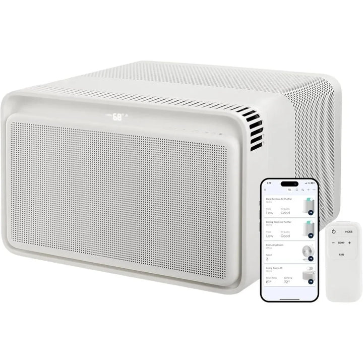 Window Ac Unit Energy Efficient Air Conditioner Remote - Image 2