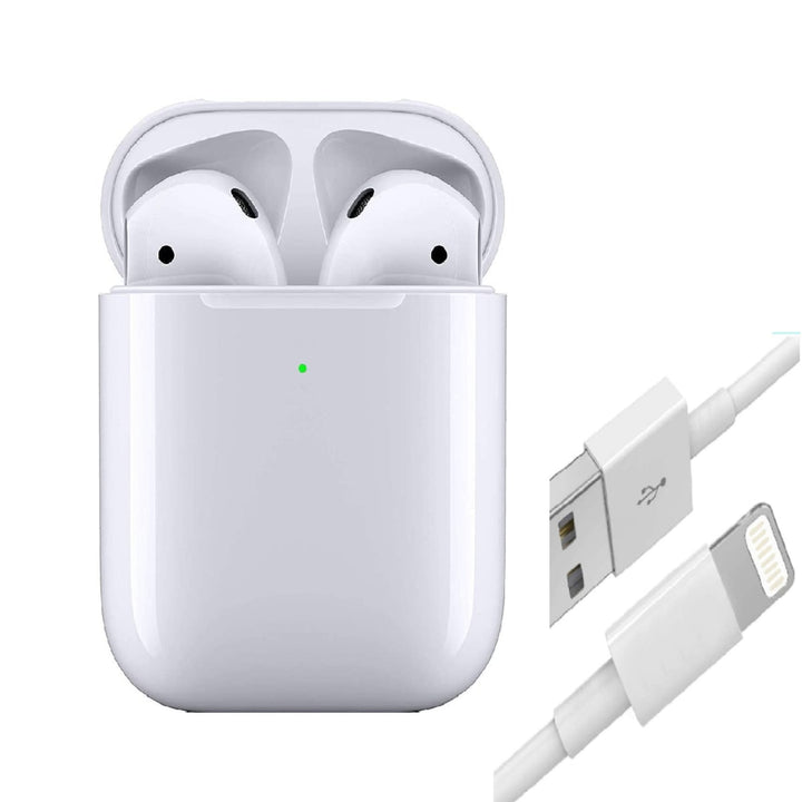 Wireless Earbuds Bluetooth Cordless White Plastic Charging Case In Ear - Image 4