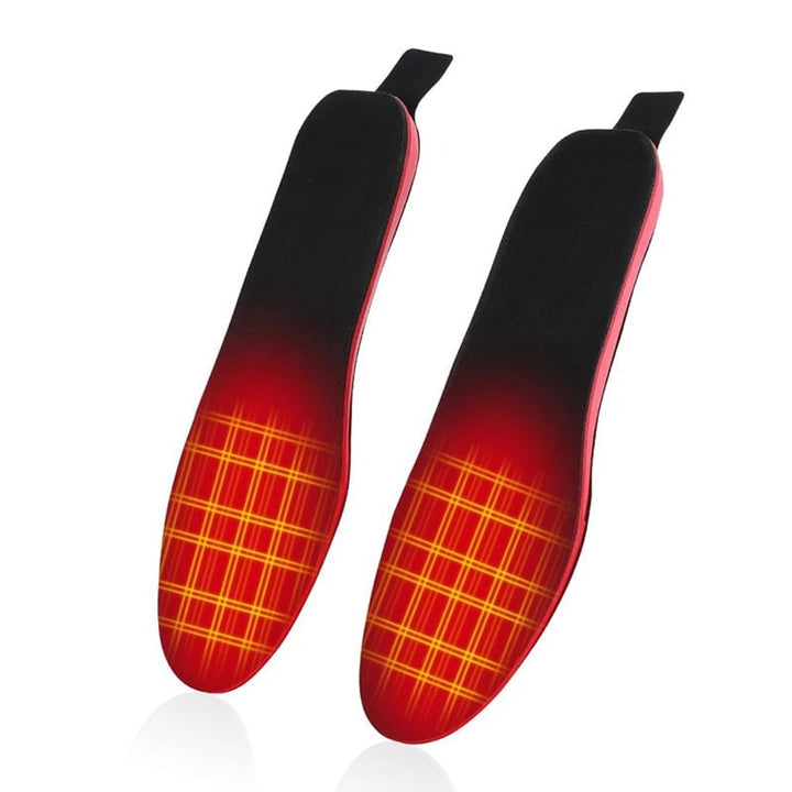 Wireless Heated Shoe Insoles With Remote Control And Arch Support For USB Rechargeable Warmth - Image 1