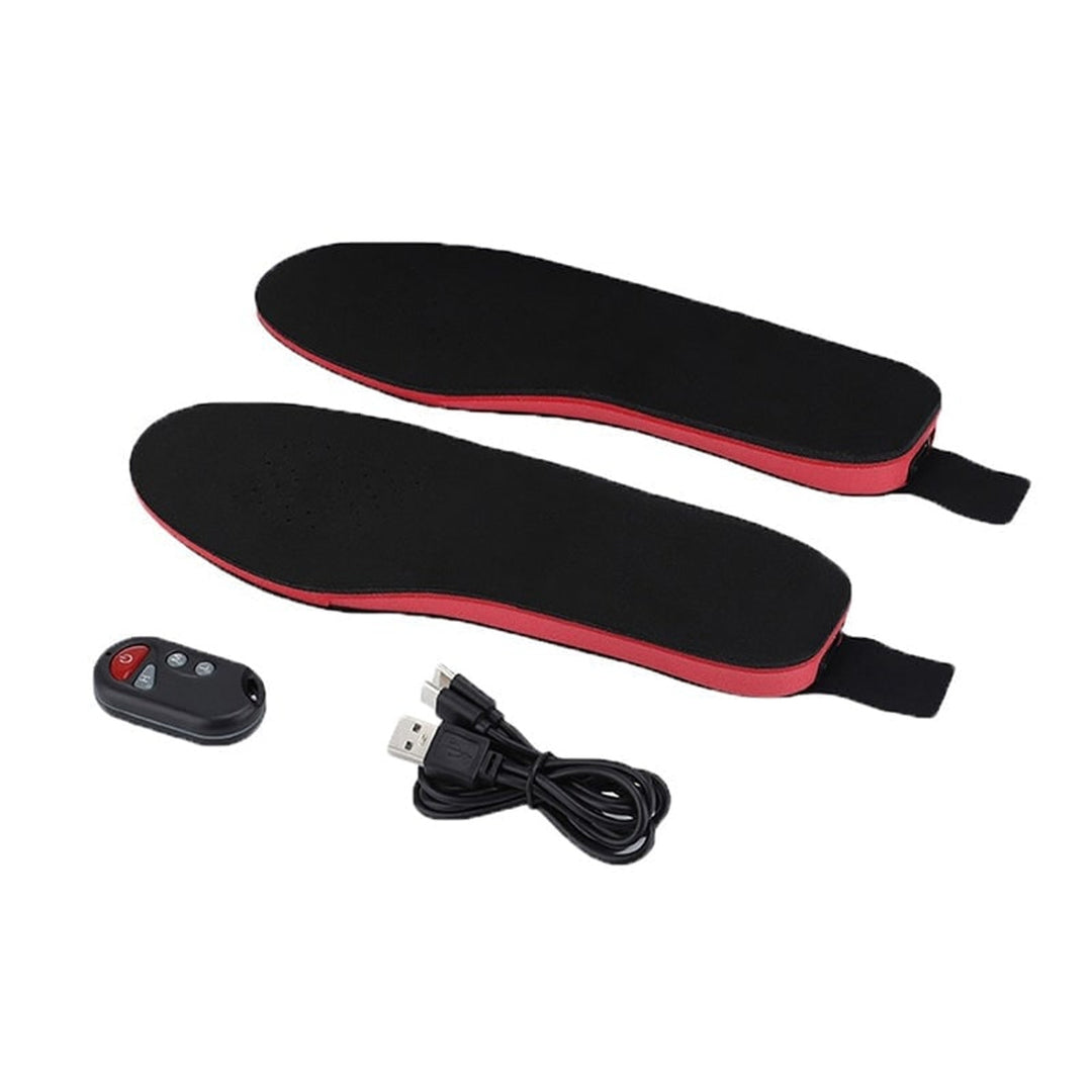Wireless Heated Shoe Insoles With Remote Control And Arch Support For USB Rechargeable Warmth - Image 5