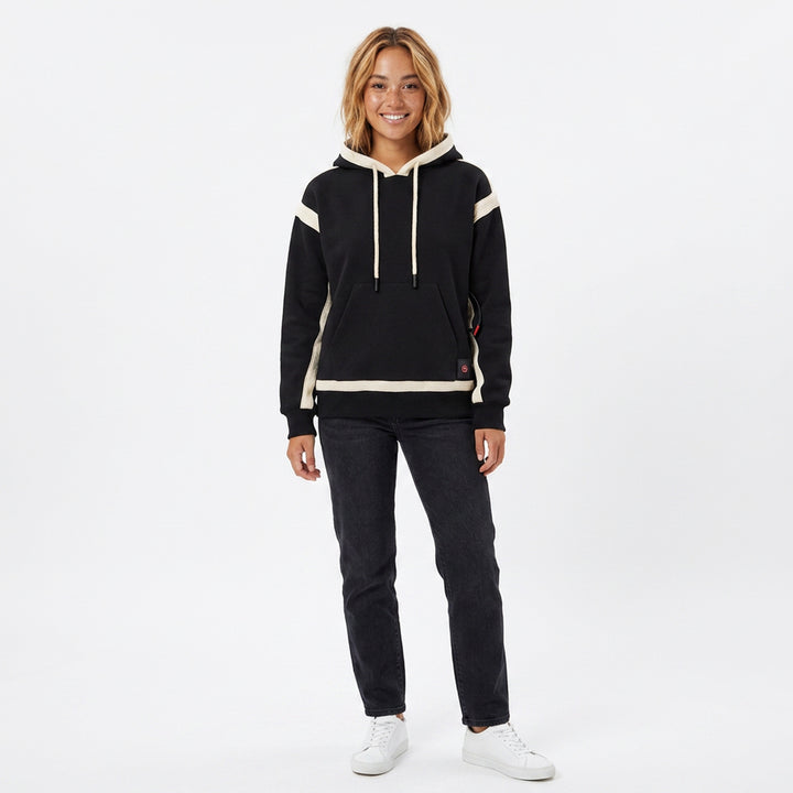 Women's Heated Hoodie USB Powered Pullover Sweatshirt With Built-In Warmth And Integrated Power - Image 3