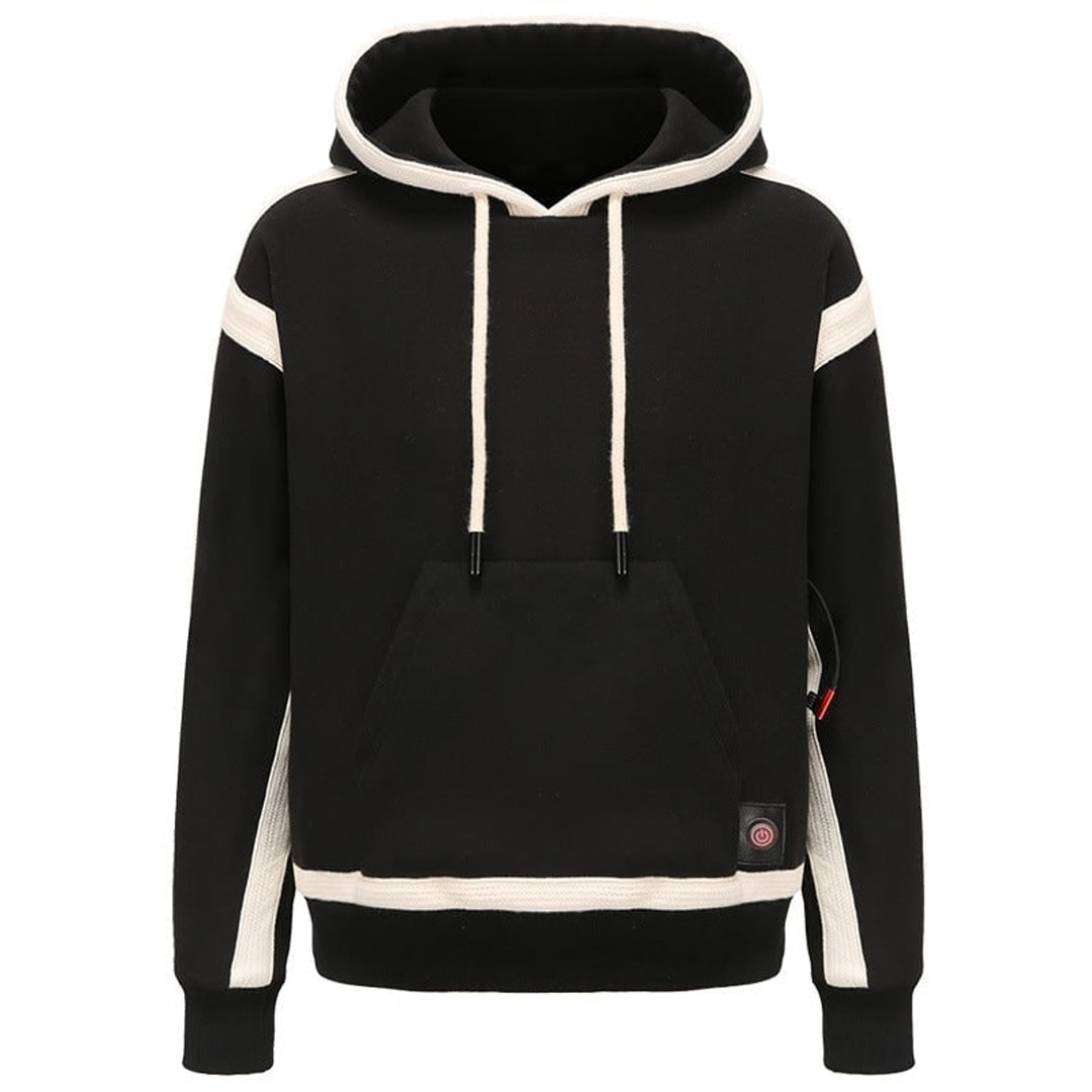 Women's Heated Hoodie USB Powered Pullover Sweatshirt With Built-In Warmth And Integrated Power - Image 2