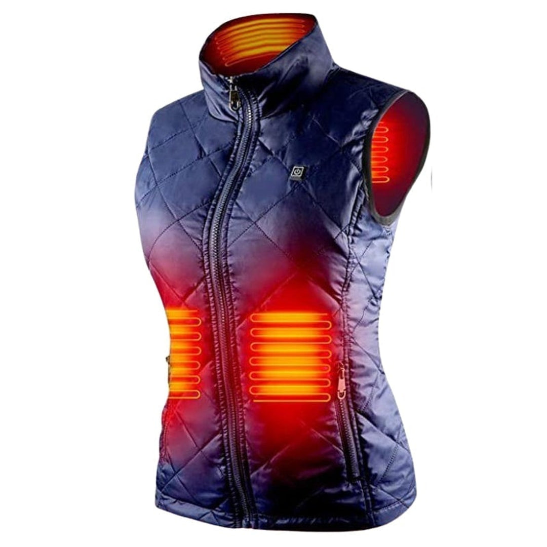 Women's Heated Vest With USB Rechargeable Electric Heating For Chest And Back - Image 4