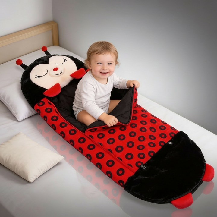 Women's Kids Sleeping Bag Foldable Animal Hooded Lightweight - Image 10
