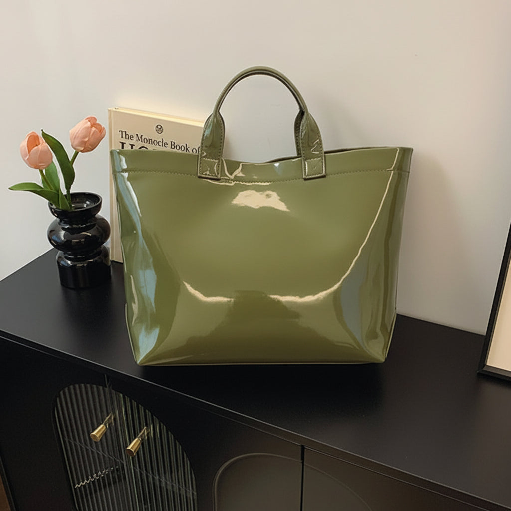 Women's Tote Bag Handbag Structured Top-Handle | Everyday Carry - Image 5