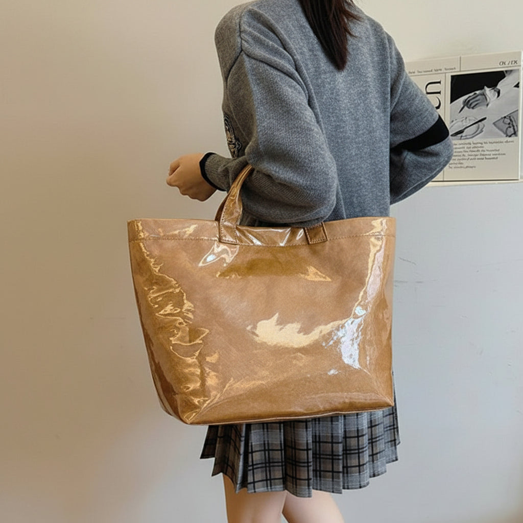Women's Tote Bag Handbag Structured Top-Handle | Everyday Carry - Image 7