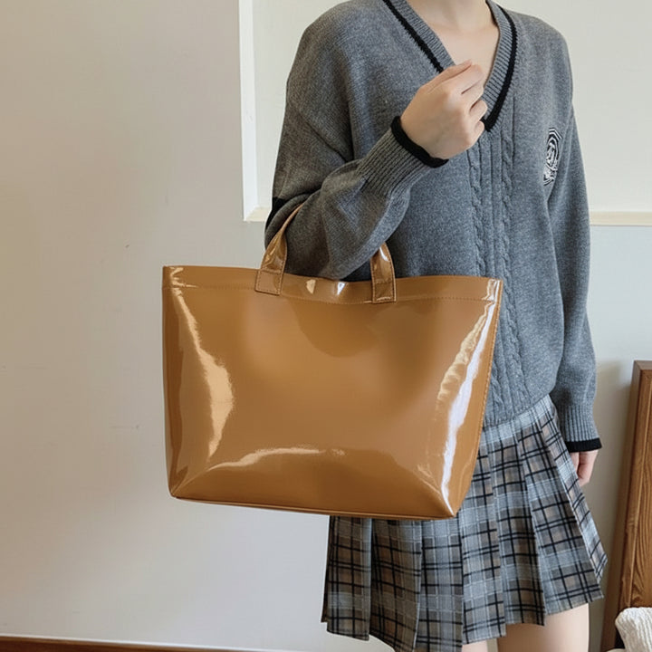 Women's Tote Bag Handbag Structured Top-Handle | Everyday Carry - Image 8