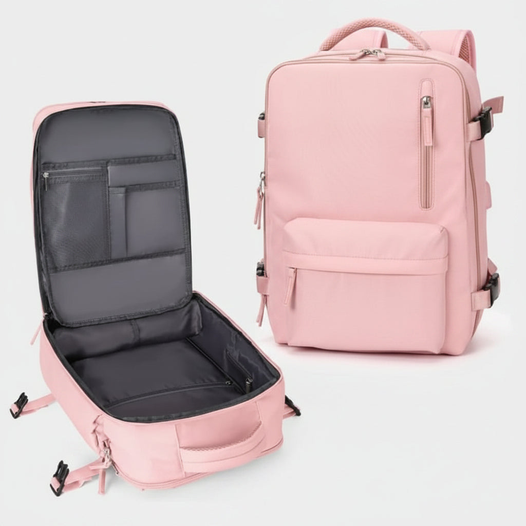Women's Travel Backpack Waterproof Laptop Carry-On Daypack - Image 12