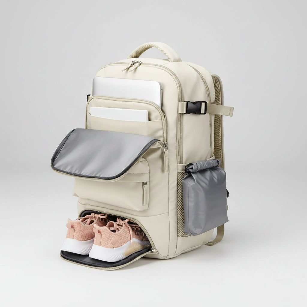 Women's Travel Backpack Waterproof Laptop Carry-On Daypack - Image 2