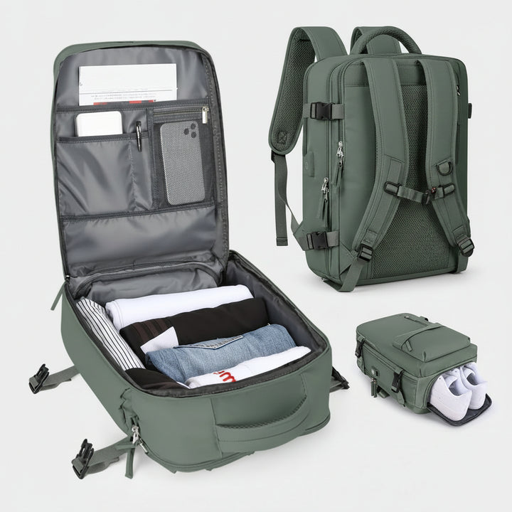 Women's Travel Backpack Waterproof Laptop Carry-On Daypack - Image 9