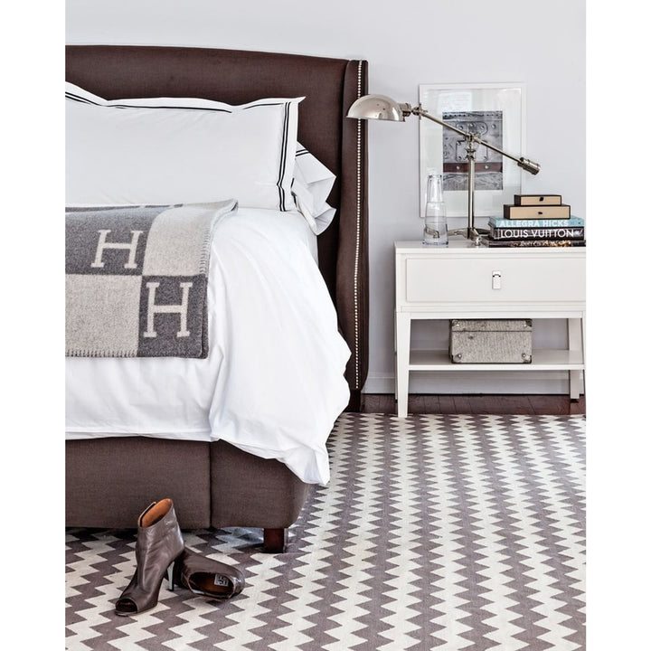 Wool Cashmere Blanket Throw Soft Warm H-Pattern Checkerboard Design Rectangular Unisex - Image 11