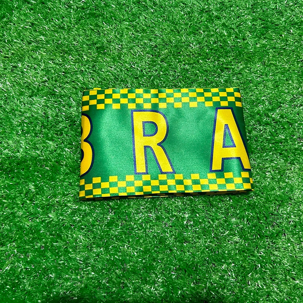 World Cup Brazil Flag Women's Football Scarf Fan Gear Brazil Scarf - Image 4