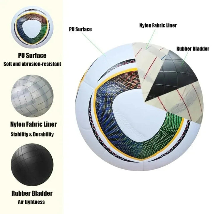 World Cup Football Durable Size 5 Soccer Ball Outdoor Training Pu Soccer Ball - Image 5