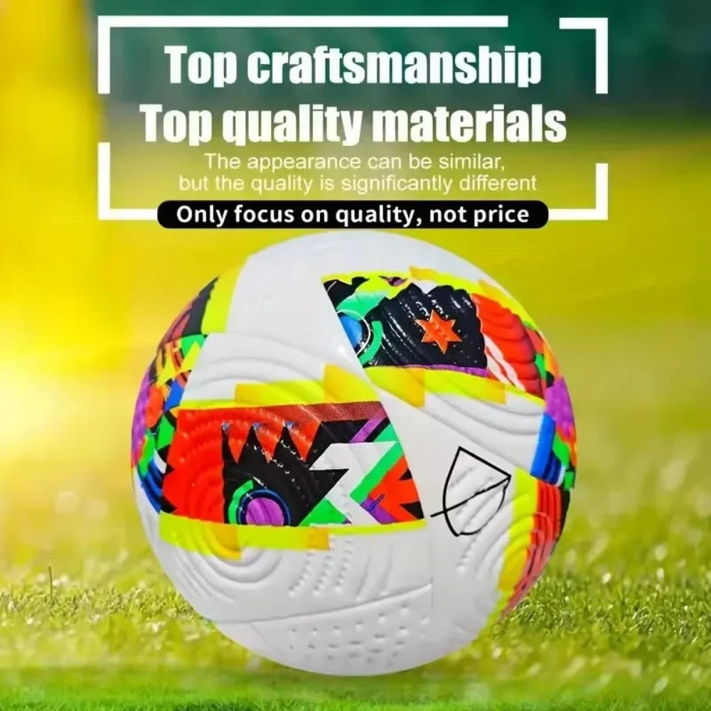 World Cup Training Ball Size 5 Football Colorful Soccer Ball - Image 2