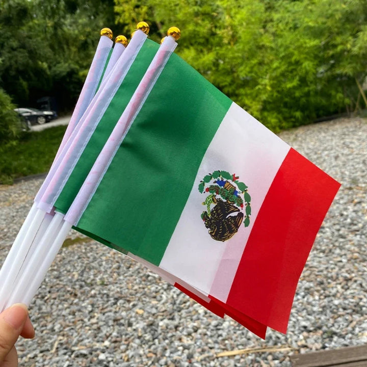 World Cup Women's Mexico Flags Handheld Party Decorations Party Flags - Image 6