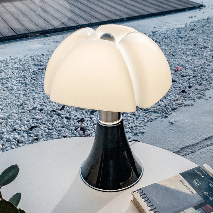 Table Lamp Flower Modern Acrylic Steel Dimmable LED Bedside Lamp